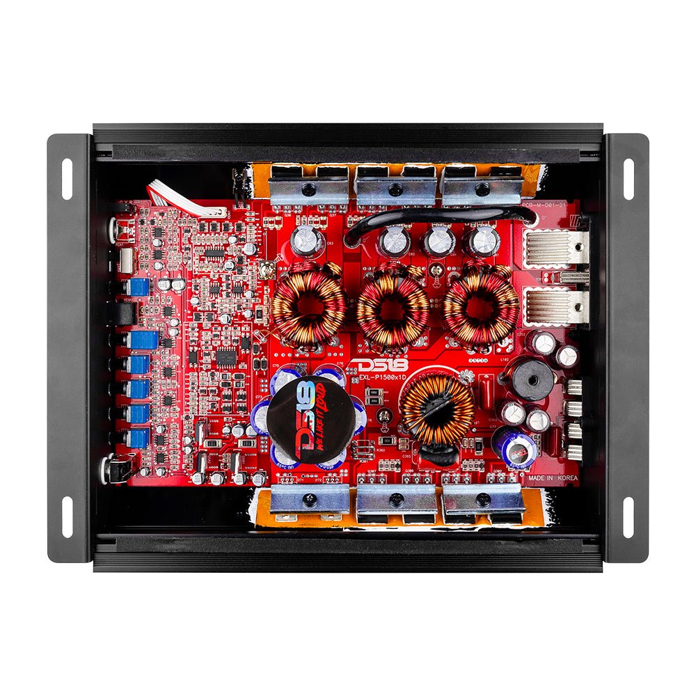EXL 1-Channel Class D Amplifier 1500 Watts Rms @ 1-Ohm Made In Korea