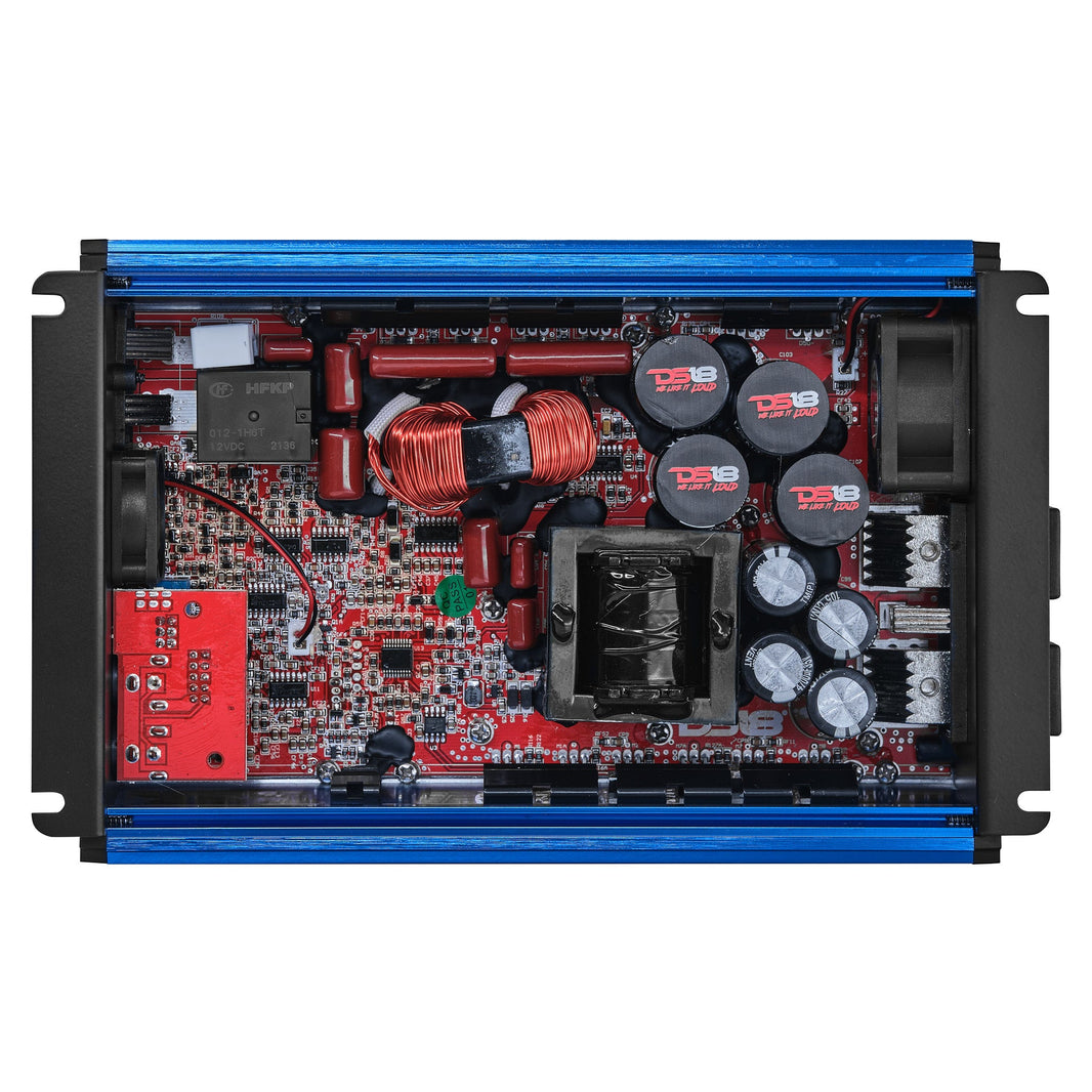 FRP Compact Full-Range Class D 1-Channel Amplifier 2,500 Watts Rms @ 1-Ohm