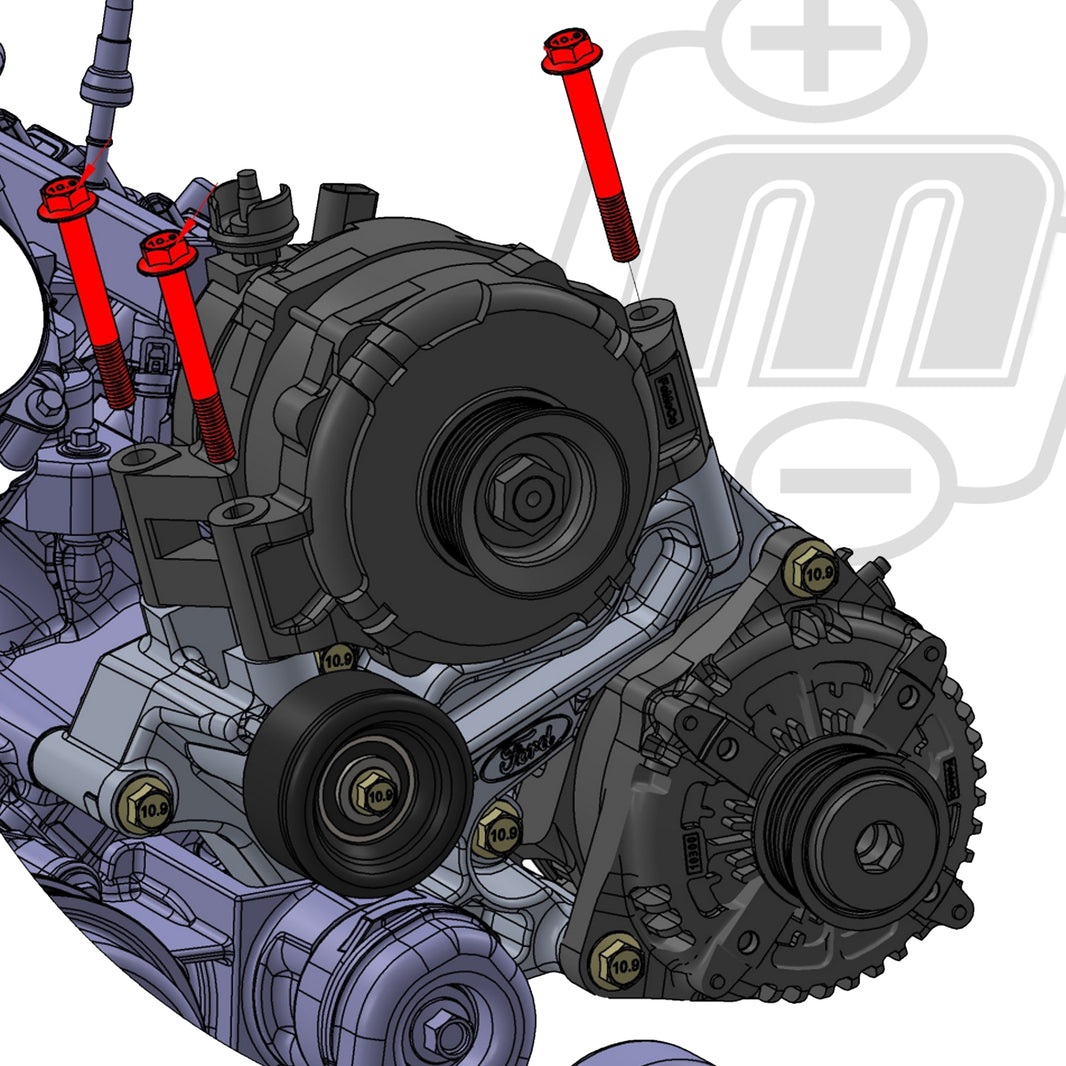 7.3L Godzilla Dual Alternator Bracket Kit (Includes 1 x B7796400B)