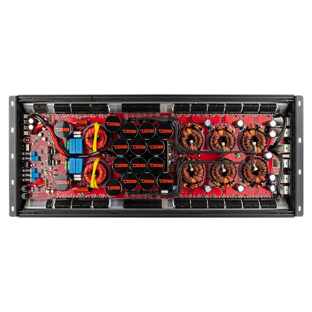 HOOLIGAN KO Gold 1-Channel Amplifier with Voltmeter 10000 Watts Rms @ 1-Ohm Made In Korea