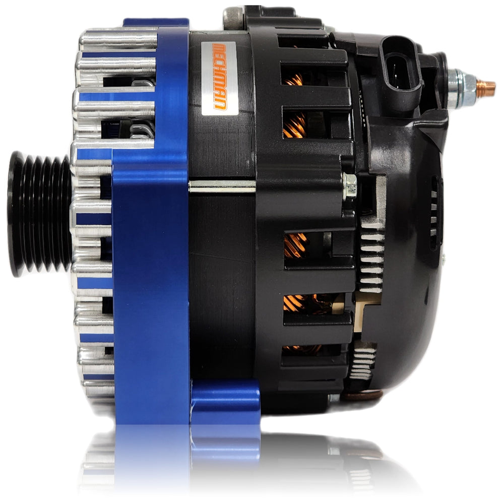 400 amp Elite series alternator for 88-95 GM Truck (Dark Blue) | B81657400DB | by: Mechman @ the lowest price of $699.00