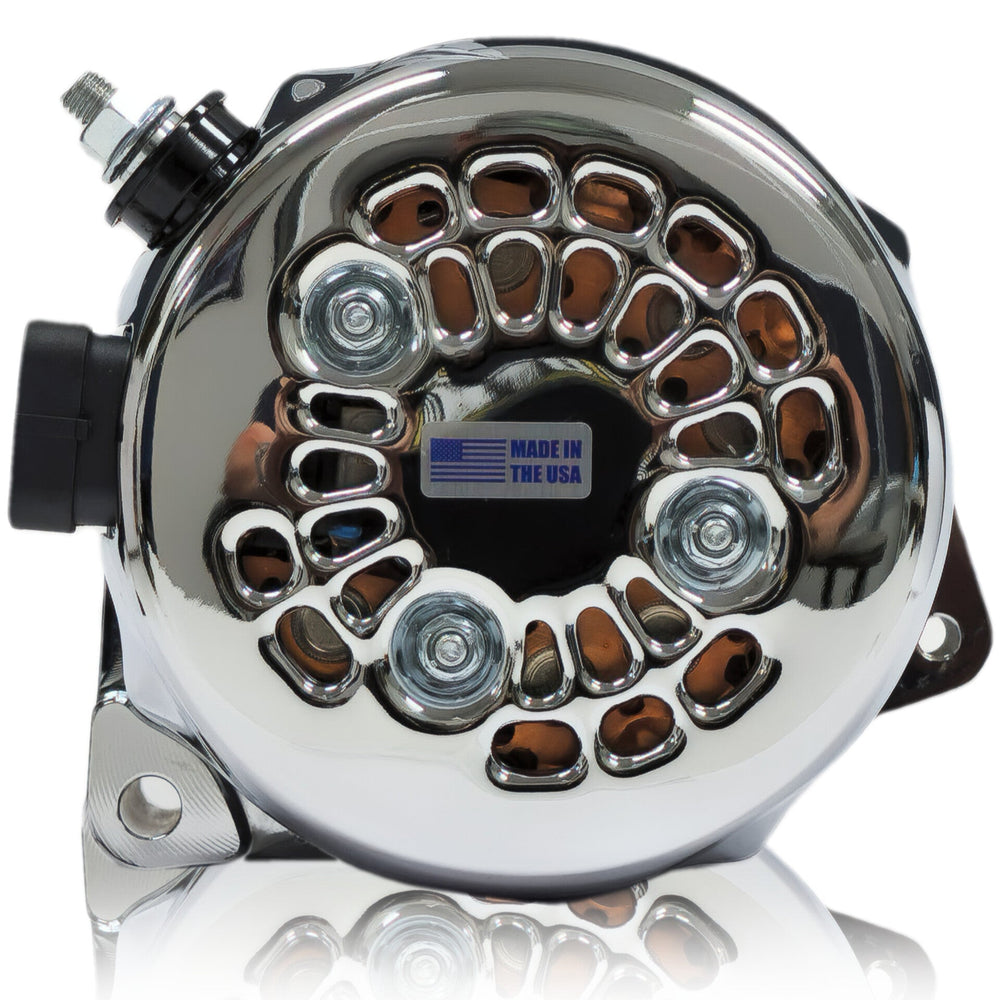 240A racing alternator 88-95 GM truck mount - Chrome | B81657240C | by: Mechman @ the lowest price of $575.00