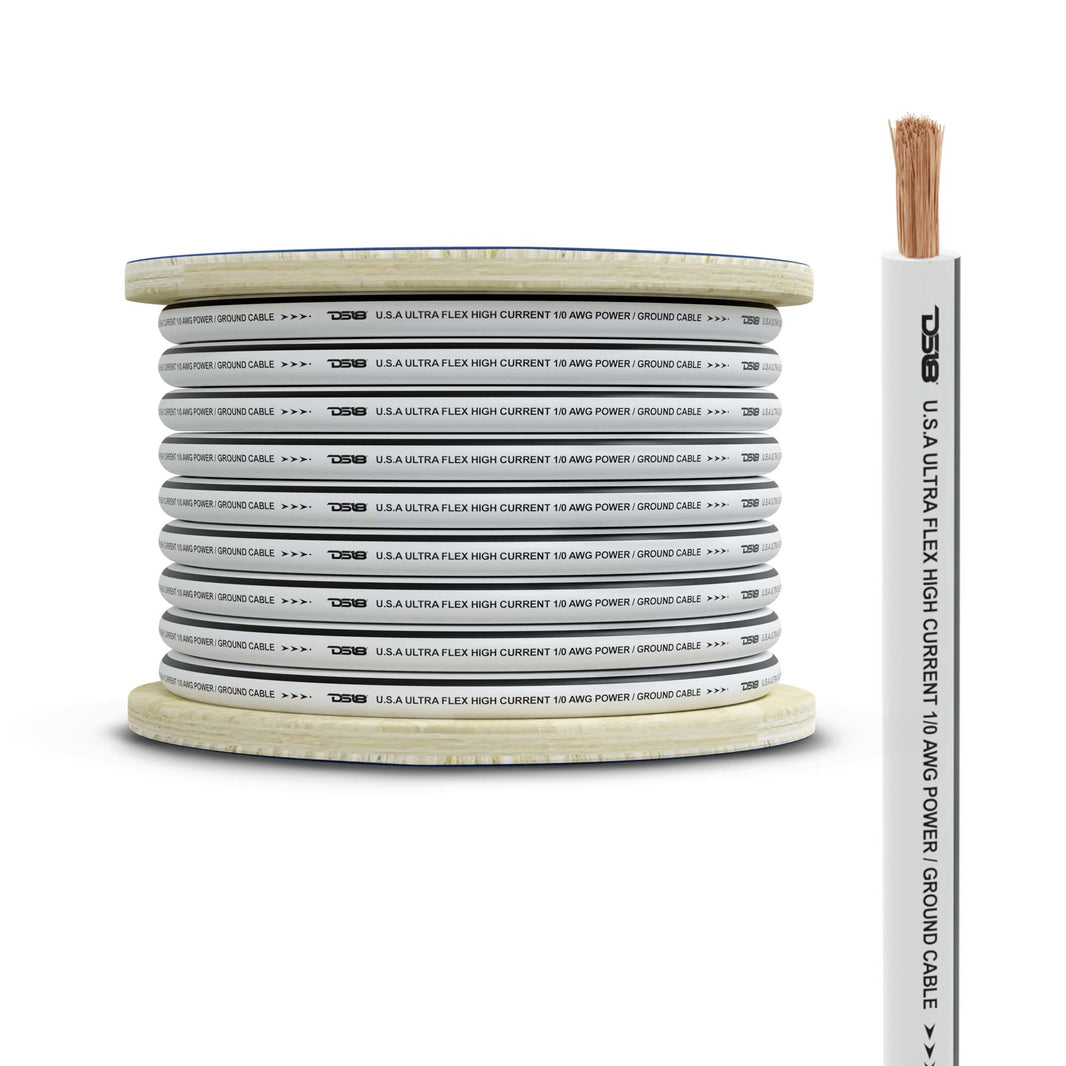 0-GA Marine Grade Tinned 100% Copper OFC Ground Wire -25 Feet