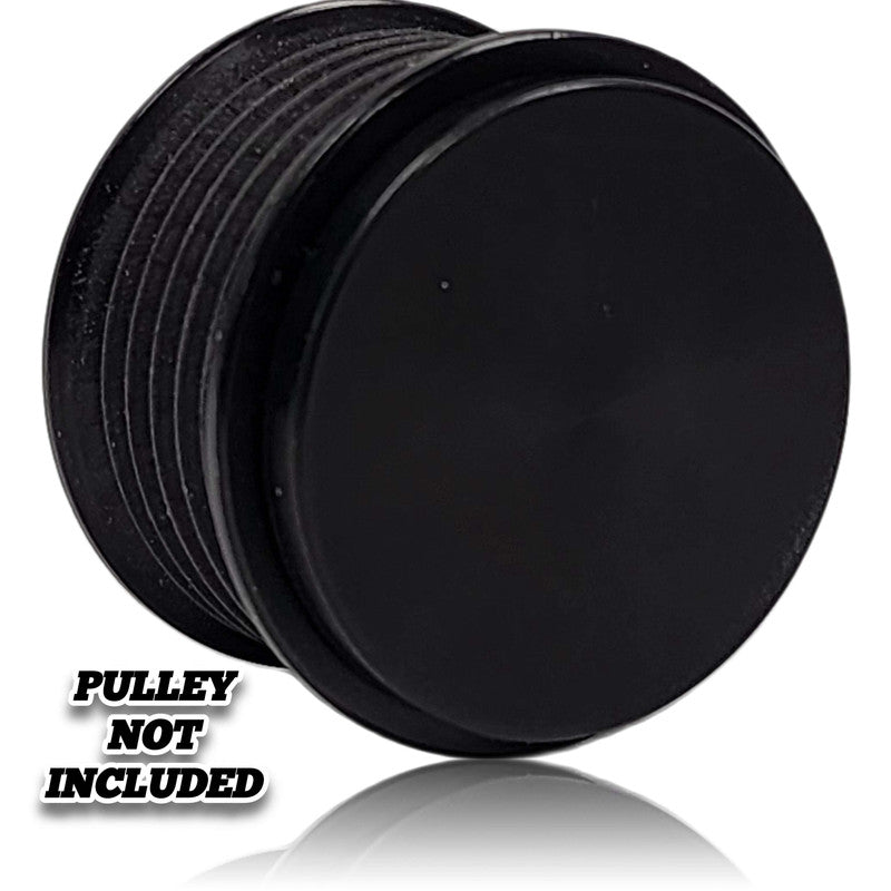 Mechman 6rib 46mm pulley cover - BLACK