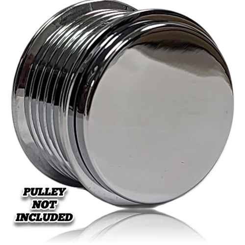 Mechman 6rib 46mm pulley cover - CHROME
