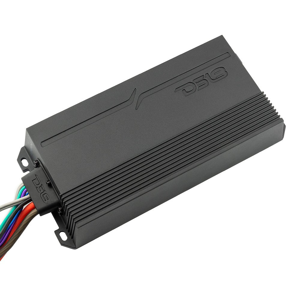 NVY 4-Channel Full-Range IPX7 Submersible Marine and Powersports Amplifier 120 x 4 @ 4-Ohm Watts RMS