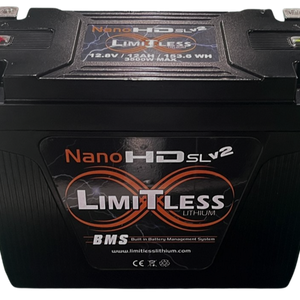 Nano -HD SLv2 12AH Motorcycle / Power sports Battery (BCI 20 Case)