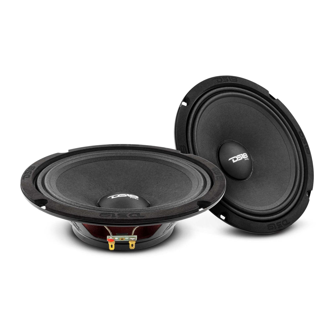 PRO 8" Shallow Neodymium Full-Range Loudspeaker 200 Watts Rms 8-Ohm