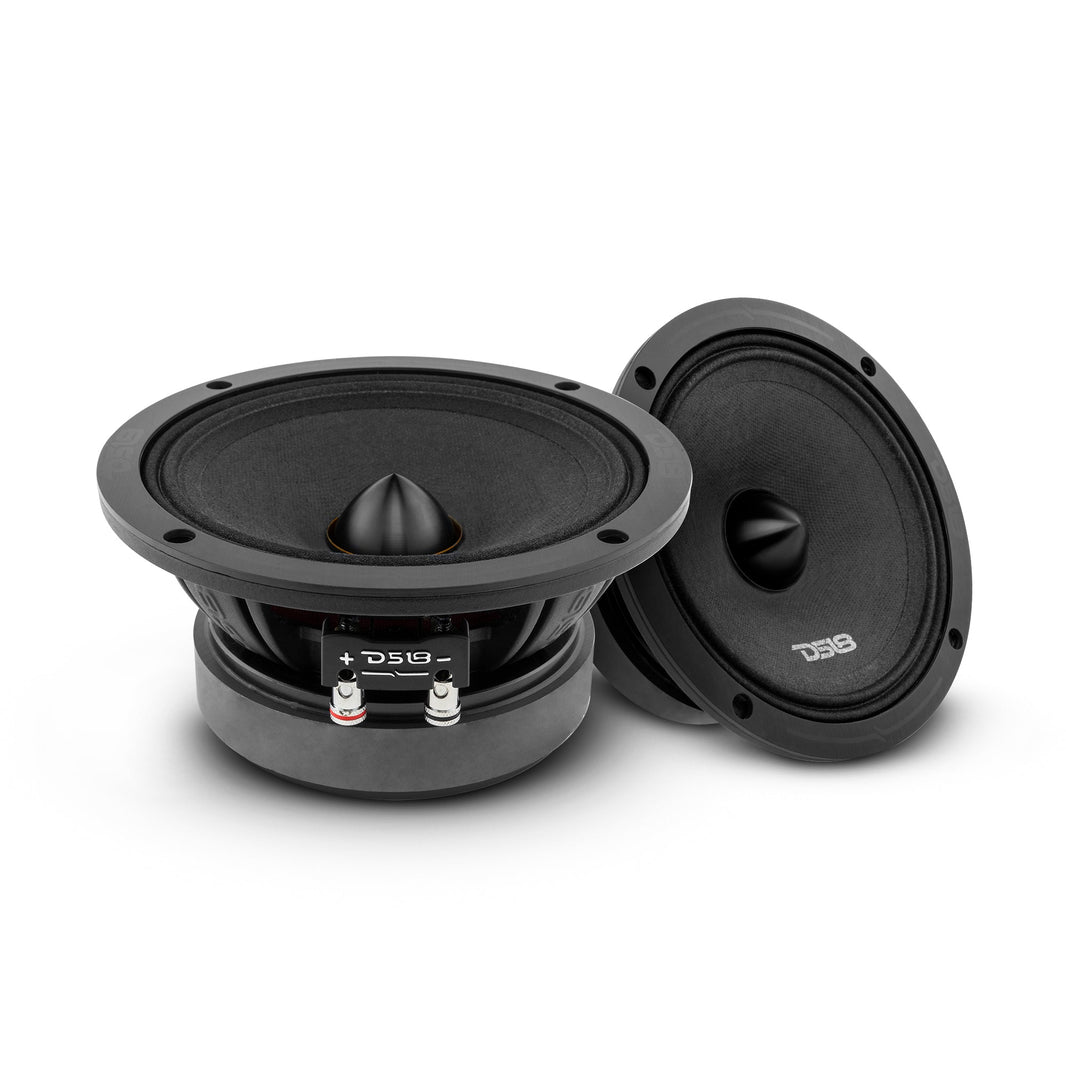 PRO-ZXI 6.5" Mid-Range Bullet Loudspeaker Neodymium/Ferrite Magnets | 300W RMS 4-Ohm