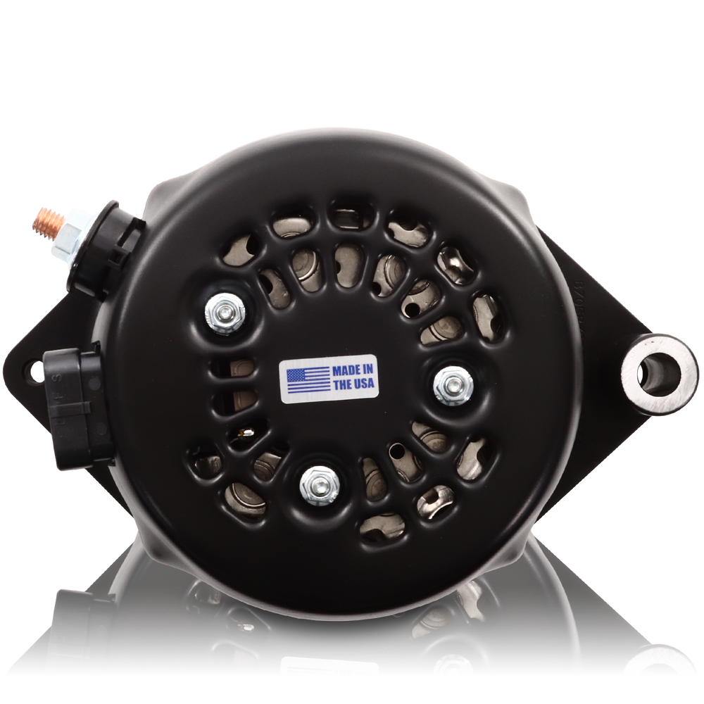 S Series Billet 320a racing alt - 6/12 Ford 6S - Black | B7771320B | by: Mechman @ the lowest price of $599.00