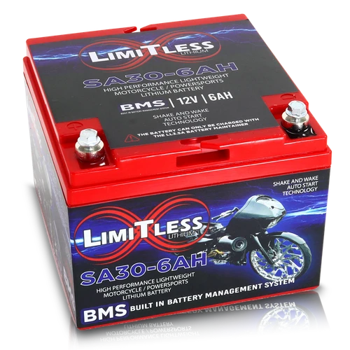 Shake Awake 30 Case 6Ah Smart Motorcycle battery