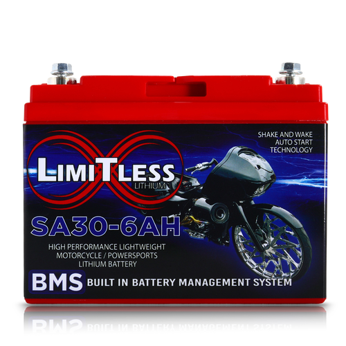 Shake Awake 30 Case 6Ah Smart Motorcycle battery