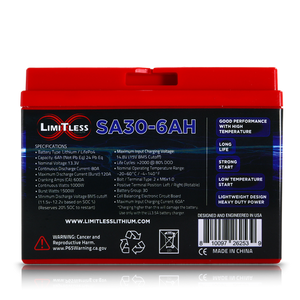 Shake Awake 30 Case 6Ah Smart Motorcycle battery