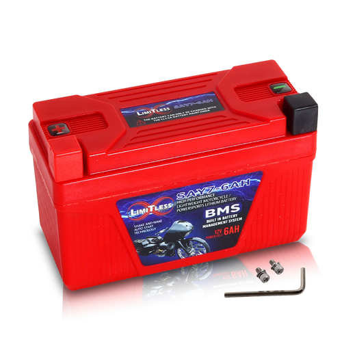 Shake Awake Y7 Case 6Ah Smart Motorcycle battery - YES