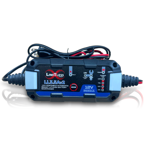 Limitless Lithium Stock Voltage  3.5A Battery Maintainer v2  (Sodium / Lifepo4)