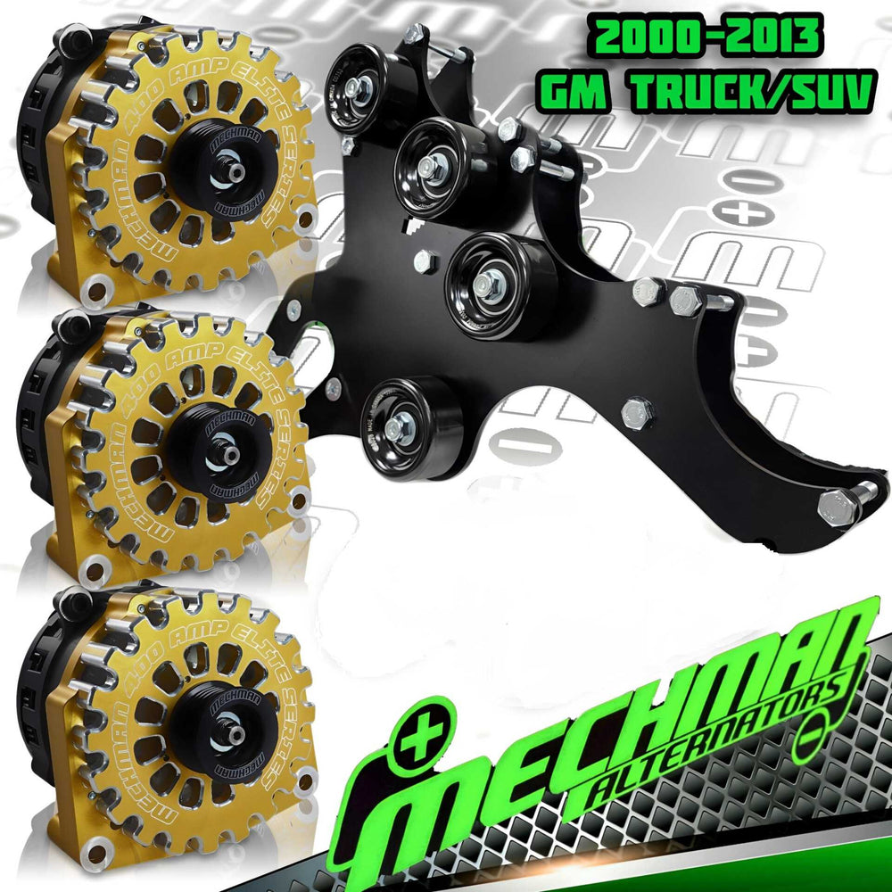 Triple Bracket late 99-13 GM Trucks w/4.8L, 5.3L, 6.0L & 6.2 | D300 | by: Mechman @ the lowest price of $689.00