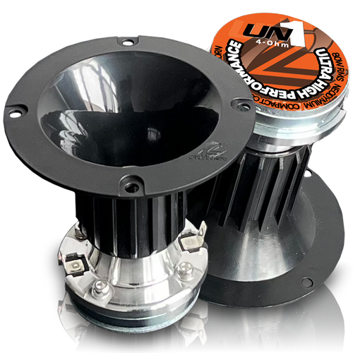 CRESCENDO AUDIO | UN-1 COMPACT COMPRESSION HORN TWEETER | SINGLE