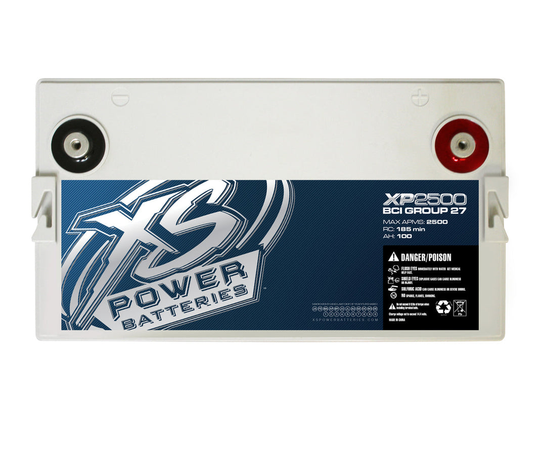 XS Power XP2500 12v AGM Battery, Max Amps 2500A | XSPowerXP2500 | by: XS Power @ the lowest price of $359.99
