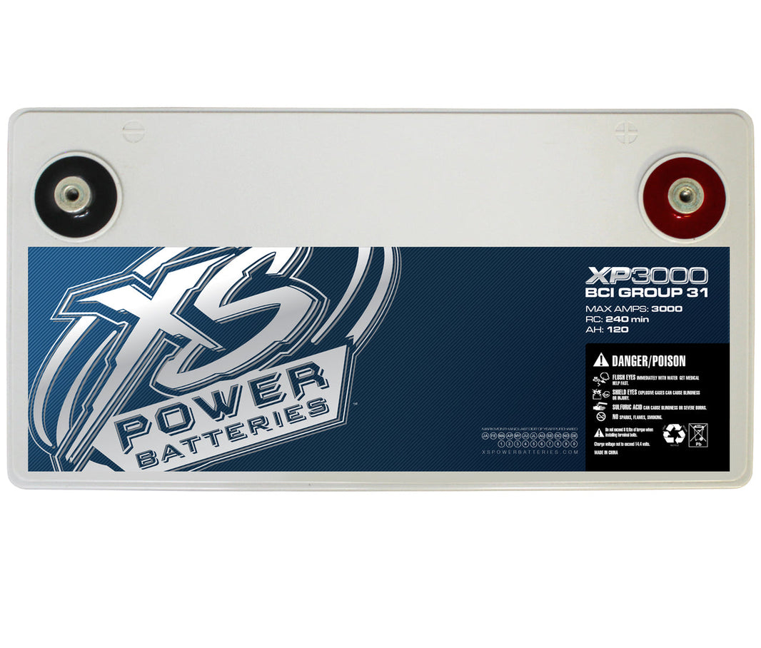 XS Power XP3000 12v AGM Battery, Max Amps 3000A | XSPowerXP3000 | by: XS Power @ the lowest price of $399.99
