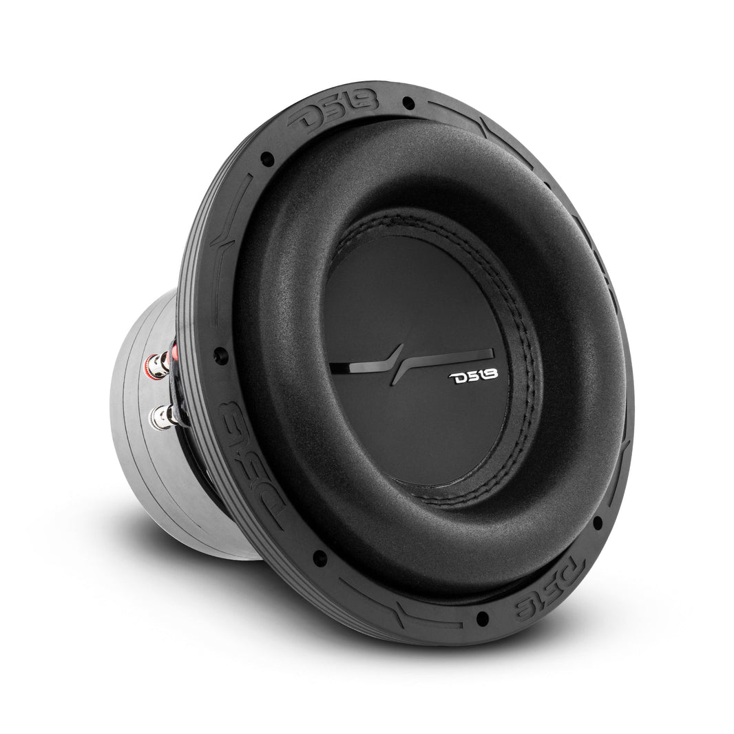 ZXI 8" High Excursion Subwoofer Quad Stacked Magnets | 600W RMS DVC 4-Ohm