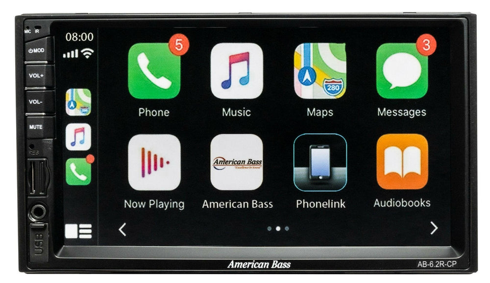 American Bass Car Play Radio 6.2R - AB-6.2R-CARPLAY