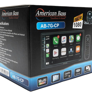 American Bass Car Play Radio 7G - AB-7G-CARPLAY