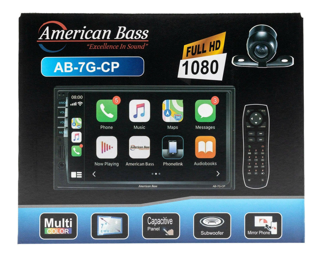 American Bass Car Play Radio 7G - AB-7G-CARPLAY
