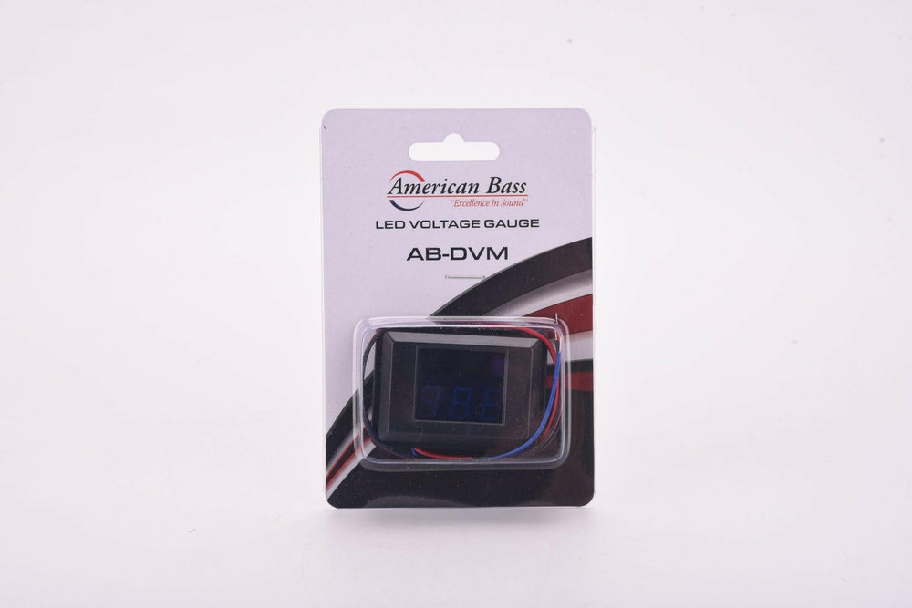 American Bass Digital Voltage Monitor - AB-DVM