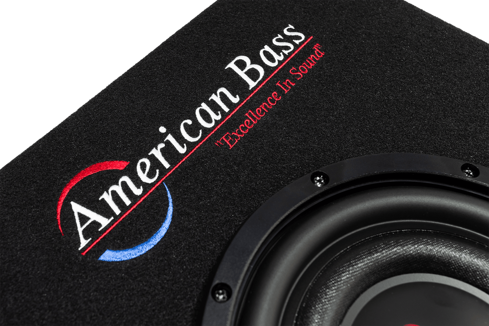American Bass Downfire Subwoofer Enclosure for Titanium Slim 8”