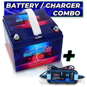 Retro Pro 30 Limitless Lithium With 3.5A Battery Maintainer