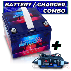 Retro Pro 30 Limitless Lithium With 3.5A Battery Maintainer