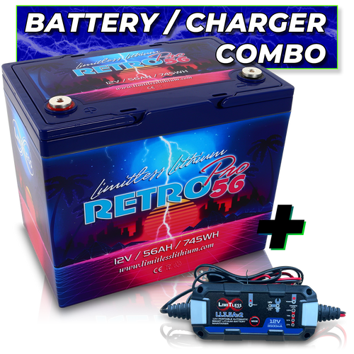 Retro Pro 56 Limitless Lithium with 3.5A Battery Maintainer