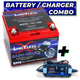 Shake Awake 30 Case 13Ah Smart Motorcycle battery With 3.5A Battery Maintainer