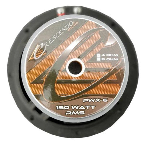 CRESCENDO AUDIO | PWX 6" MIDRANGE SPEAKER  | SINGLE