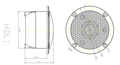 CRESCENDO AUDIO | HDL-1 SUPERTWEETER