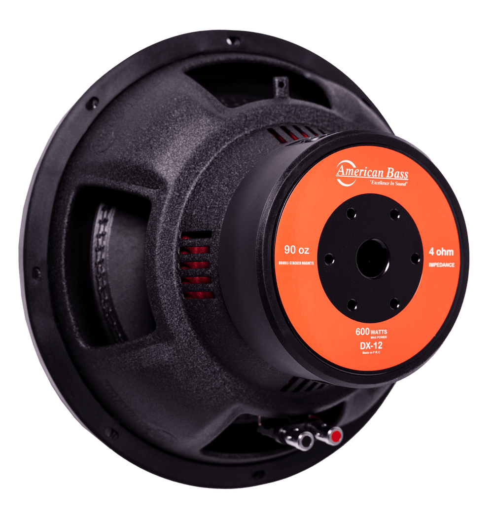 DX 12″  Car Subwoofer | 300 Watts RMS | Single Voice Coil 4 Ohm - Version 1