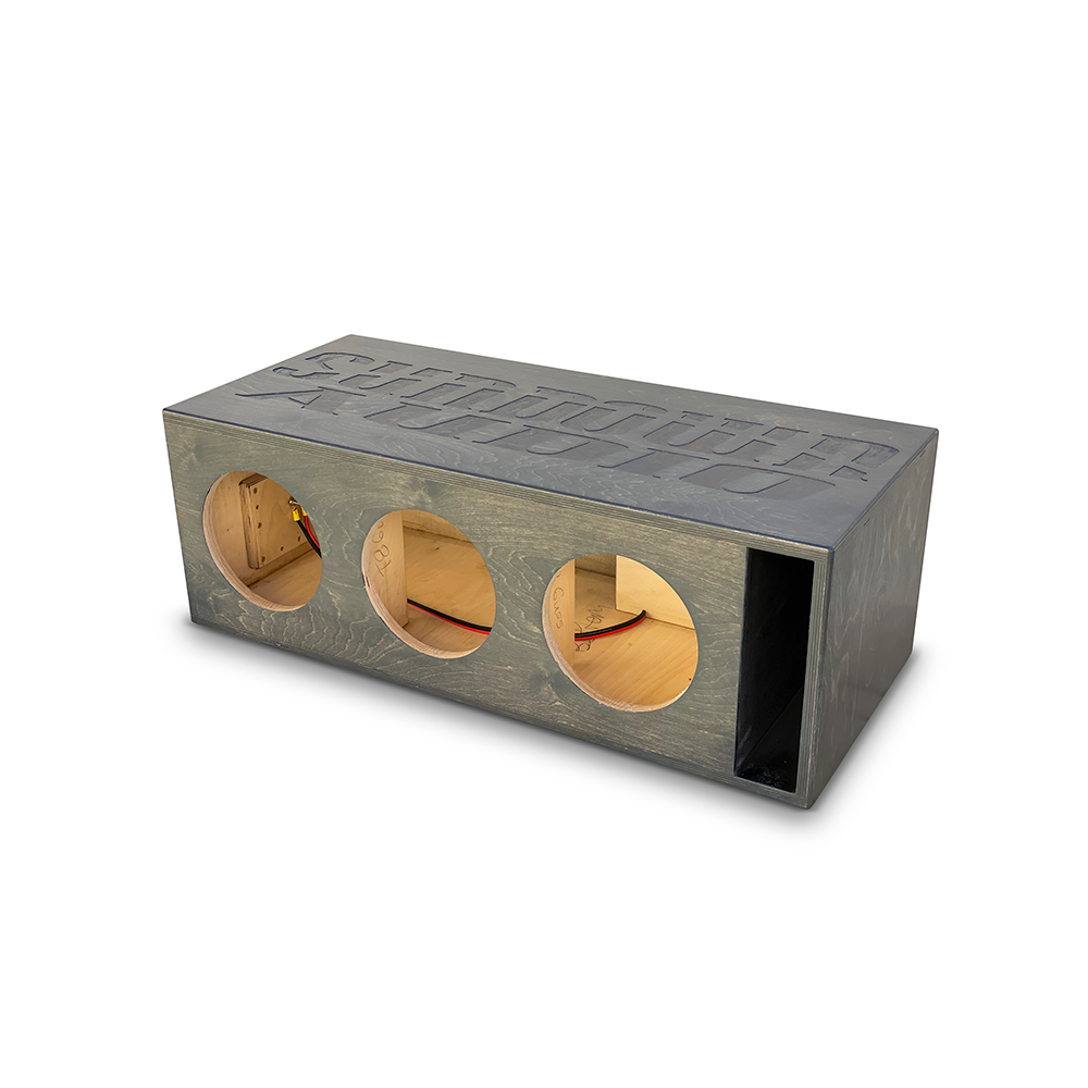 Sundown Audio Triple 8" XV3 Ported Enclosure
