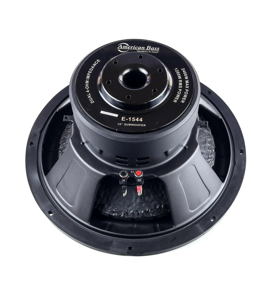 Elite 15″ Car Subwoofer | 1200 Watts RMS | Dual Voice Coil 4 Ohm - 4 Ohm