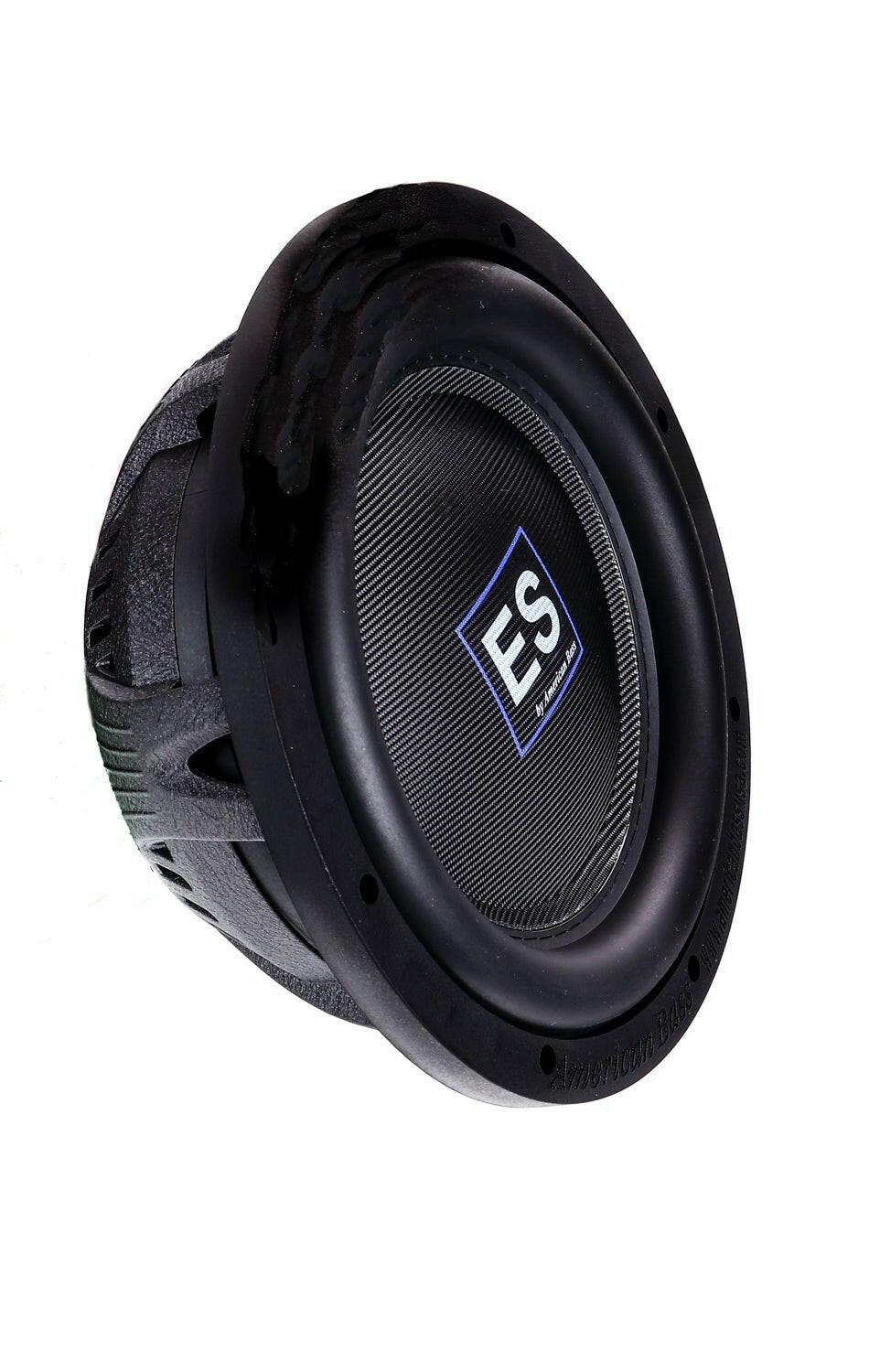 ES 10″ Car Subwoofer | 500 Watts RMS | Dual Voice Coil 2 Ohm or 4 Ohm (Shallow Mount)
