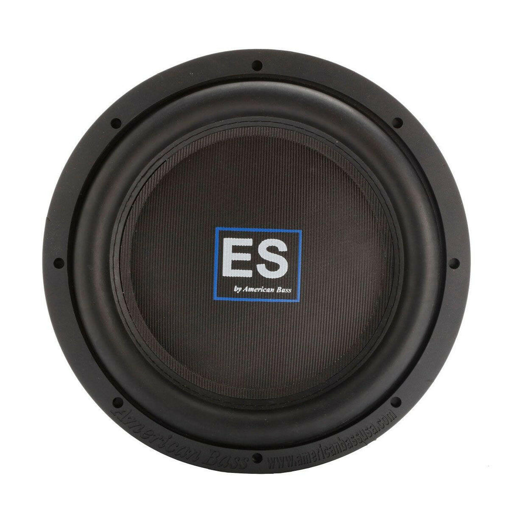 ES 12″ Car Subwoofer | 800 Watts RMS | Dual Voice Coil 2 Ohm or 4 Ohm (Shallow Mount) - 4 Ohm