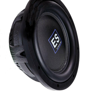 ES 12″ Car Subwoofer | 800 Watts RMS | Dual Voice Coil 2 Ohm or 4 Ohm (Shallow Mount) - 4 Ohm