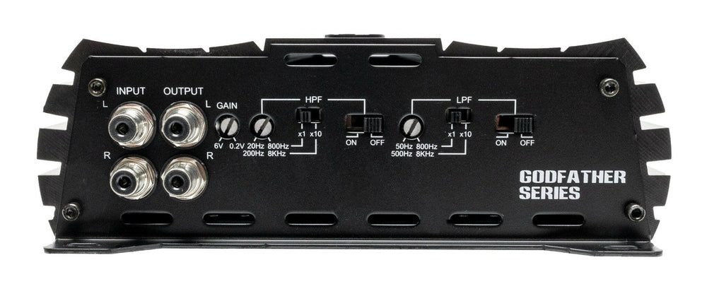 American Bass Godfather 1000.2D  Class D High Performance Multichannel Amplifier - American Bass Godfather 1000.2D
