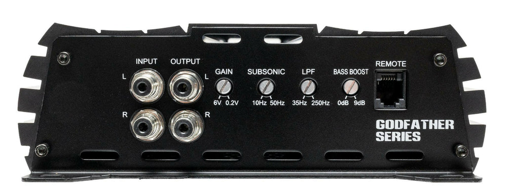 American Bass Godfather 1000.2D  Class D High Performance Multichannel Amplifier - American Bass Godfather 1000.2D