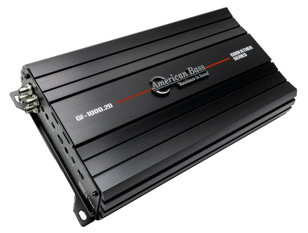 American Bass Godfather 1000.2D  Class D High Performance Multichannel Amplifier - American Bass Godfather 1000.2D