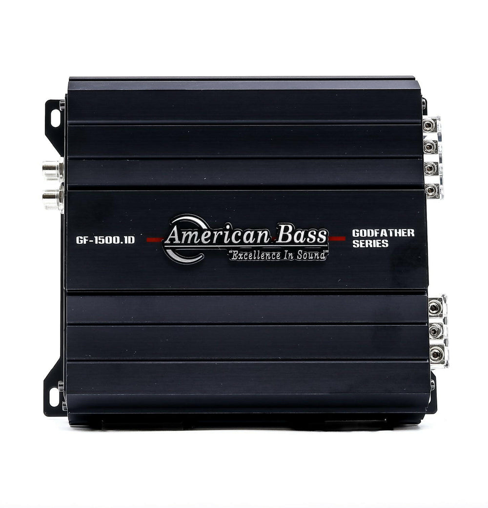 American Bass Godfather 1500.1D  Class D High Performance Digital Monoblock Amplifier - American Bass Godfather 1500.1D