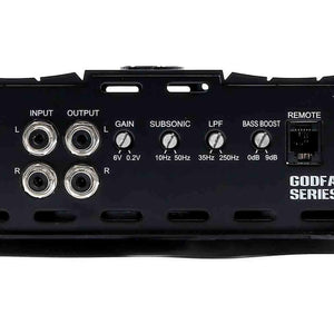 American Bass Godfather 1500.1D  Class D High Performance Digital Monoblock Amplifier - American Bass Godfather 1500.1D