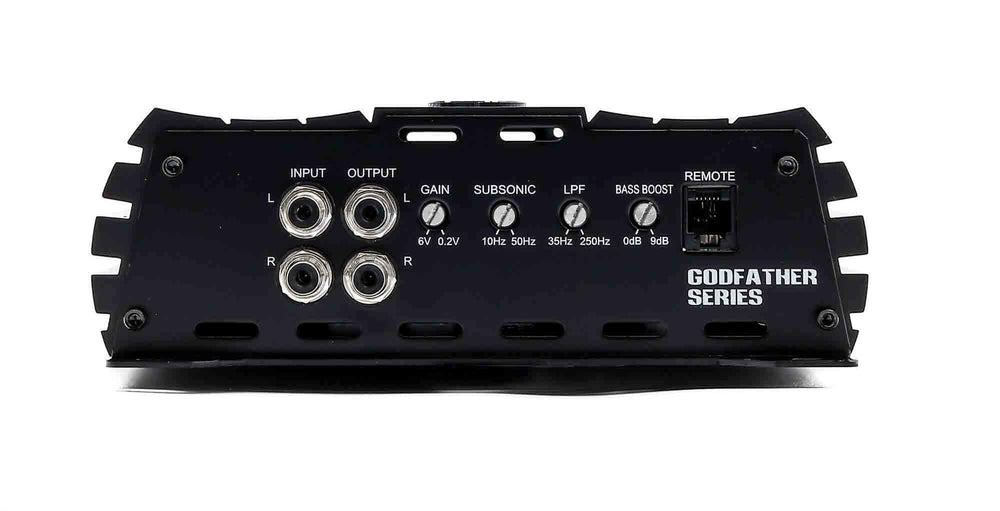 American Bass Godfather 1500.1D  Class D High Performance Digital Monoblock Amplifier - American Bass Godfather 1500.1D