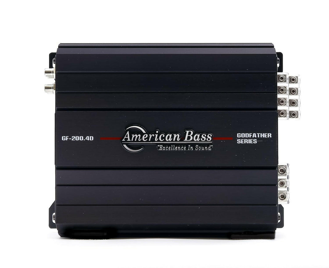 American Bass Godfather 200.4D  Class D High Performance Multichannel Amplifier - American Bass Godfather 200.4D