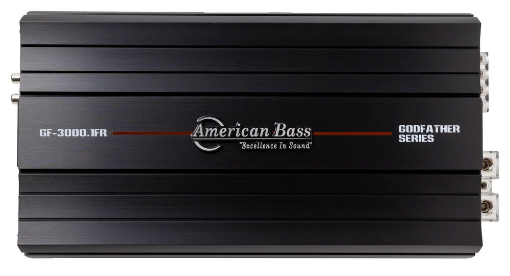 American Bass Godfather 3000.1  Class AB High Performance Digital Monoblock Amplifier - American Bass Godfather 3000.1