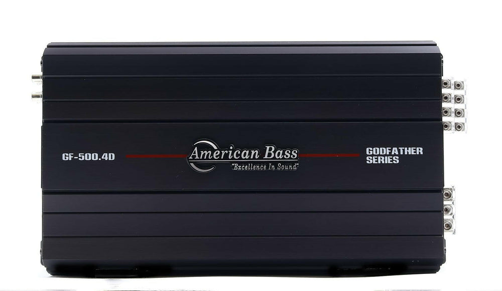 American Bass Godfather 500.4D  Class D High Performance Multichannel Amplifier - American Bass Godfather 500.4D